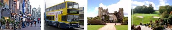 Dublin Shops, Easy access to Dublin Centre by bus, Near Malahide Castle, Excellent Golf Courses