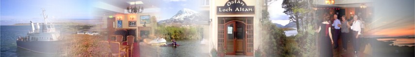 Ostan Loch Altan, Gort a' Choirce - Hotel Loch Altan, Gortahork, Donegal - at the heart of the Donegal Gaeltacht - Accommodation & Functions.