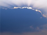 32 Through Clouds-Blue