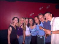 Revellers at Stampys