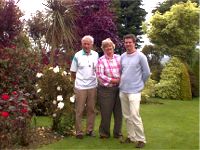Phyl, Dick and Brendan Boyce.