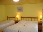 Double with single bedroom at thatched cottage - available for holiday accommodation in Donegal, Ireland