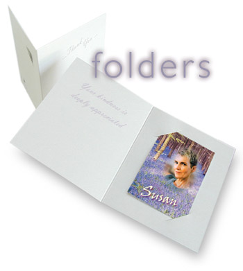In Memoriam Folders from Celtic Cards In Memoriam Folders from Celtic Cards