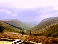 View of hills near Ardara