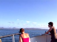 Enjoying the view from Torm�r , The Tory Island Ferry, County Donegal