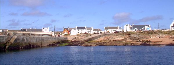 View approaching Tory Island with Donegal Coastal Cruises