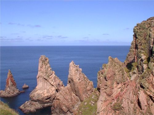 Rocks on the north coast of Tory Island