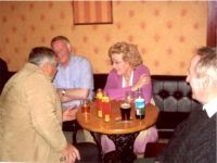 Customers at Wilkin's Bar & Lounge, Church Hill, County Donegal, Ireland Customers at Wilkin's Bar & Lounge, Church Hill, County Donegal, Ireland