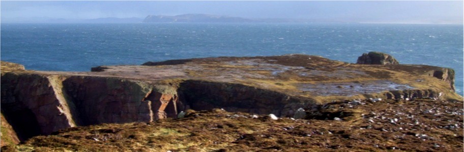 View of mainland from Oileán Thoraí / Tory Island, Co. Donegal, Ireland