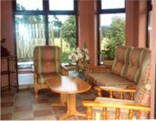 Conservatory in Johnny B's Irish Bed & Breakfast accommodation, Ballybofey, County Donegal, Ireland