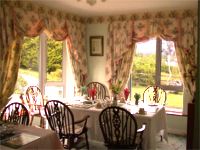 The dining room in Haywoods B&B accommodation, Donegal Town, Co. Donegal